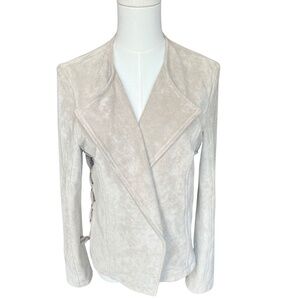 IVANKA TRUMP FAUX SUEDE JACKET SIZE SMALL
